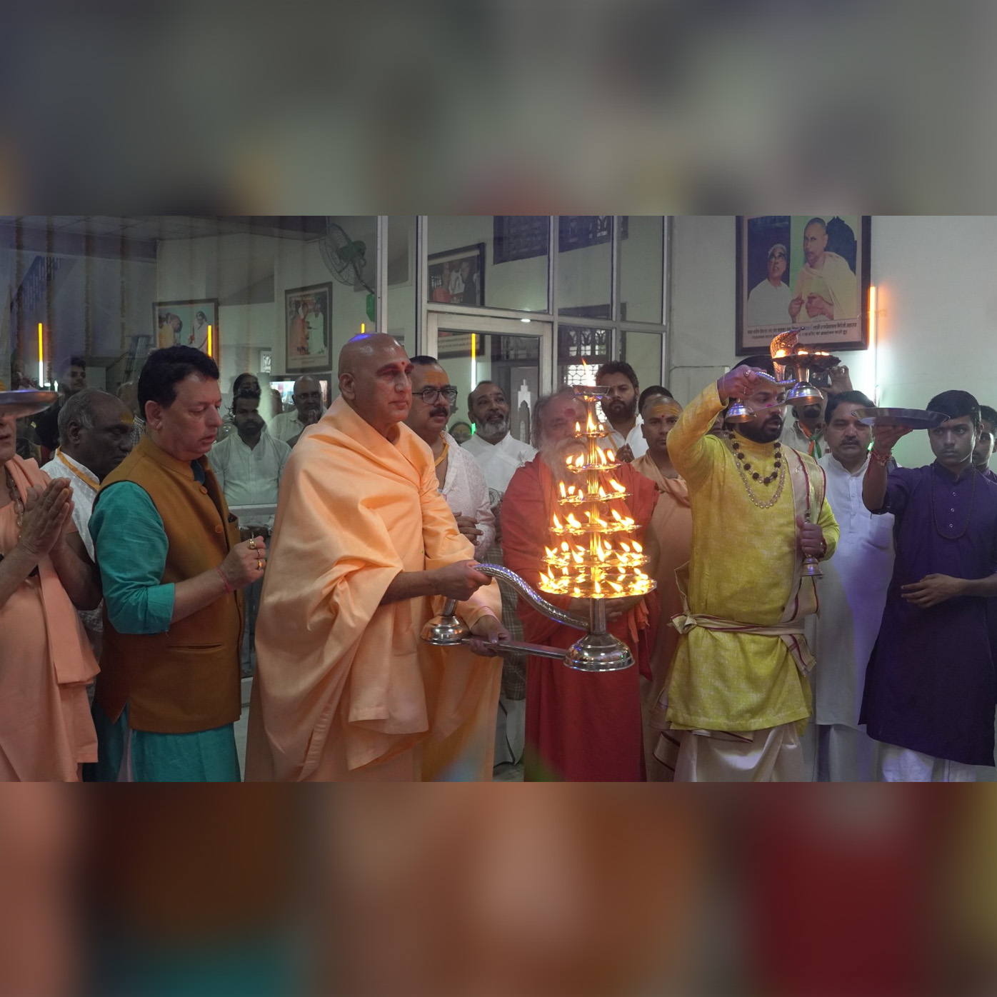 Swami Satyamitranand ji Janamotsav - Bharat Mata Arti