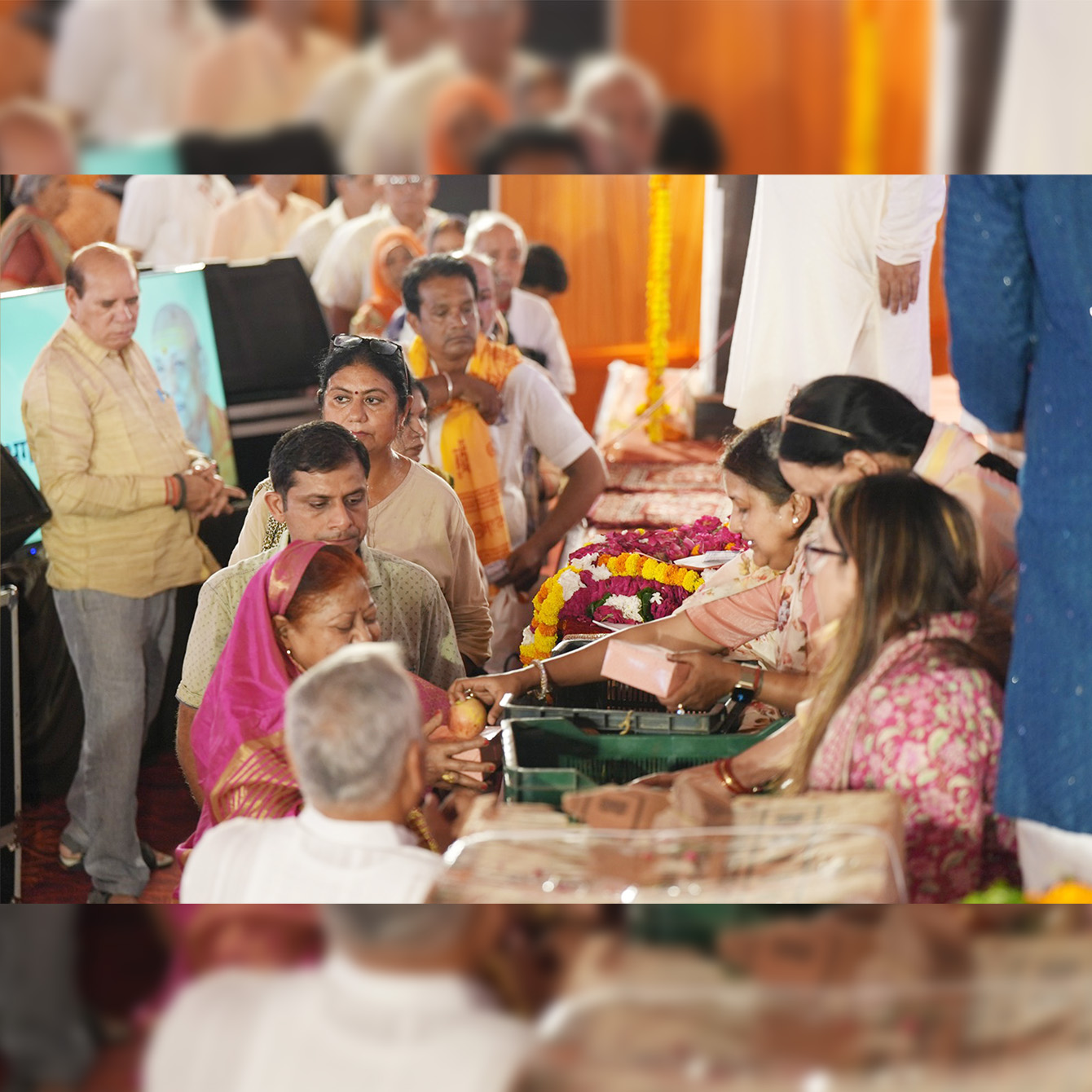 Avdheshanand ji Maharaj at bharat mata mandir event 03