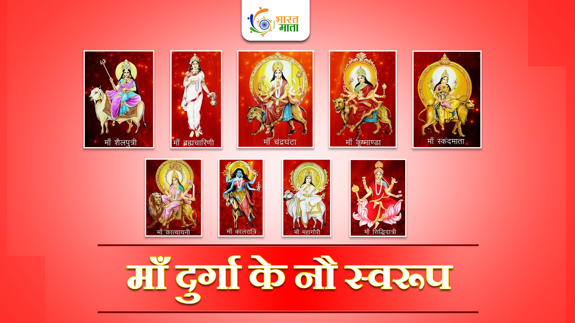 Navratri- Nine forms of Maa Durga | Nine forms of Shakti